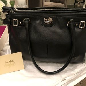 Authentic Coach Purse -Genuine Leather. Never Used. The Madison Collection